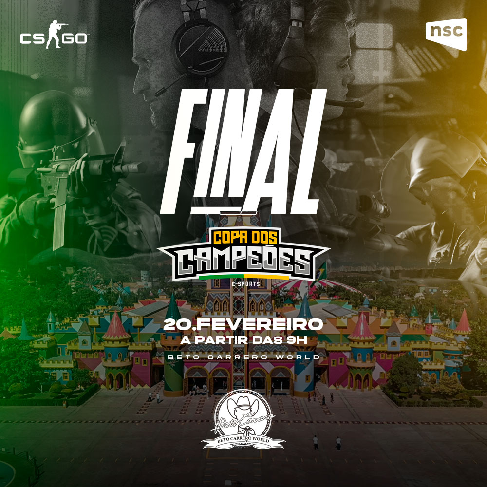 CS: Copa Game Arena está com as inscrições abertas