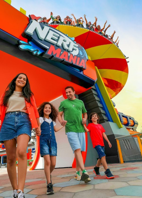 Conheça a Nerf Mania, a nova área temática do Beto Carrero World